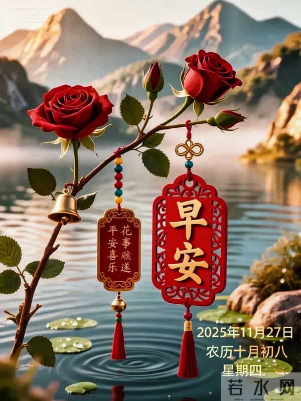2025年11月第27天,周四早晨祝福语,早安幸福安康图片