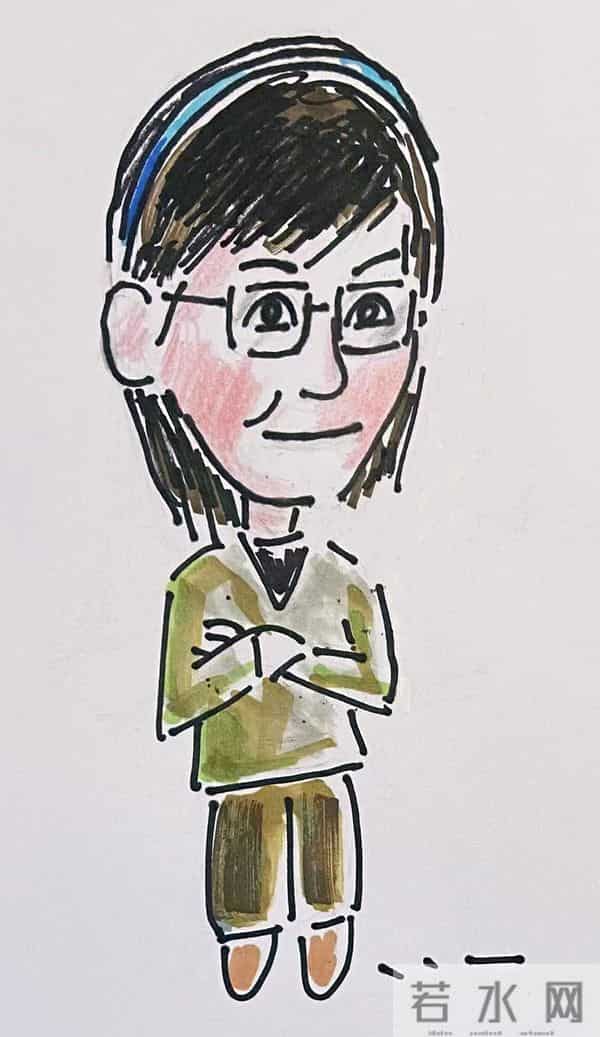 沪语电影《菜肉馄饨》主演漫像