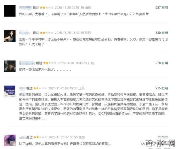 票房新王诞生，迪士尼续作口碑崩盘？动画冠军宝座能否守住？