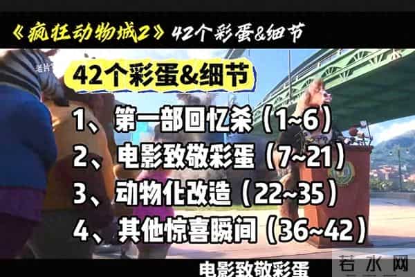 《疯狂动物城2》彩蛋细节大揭秘,原来迪士尼藏了这么多小心思!