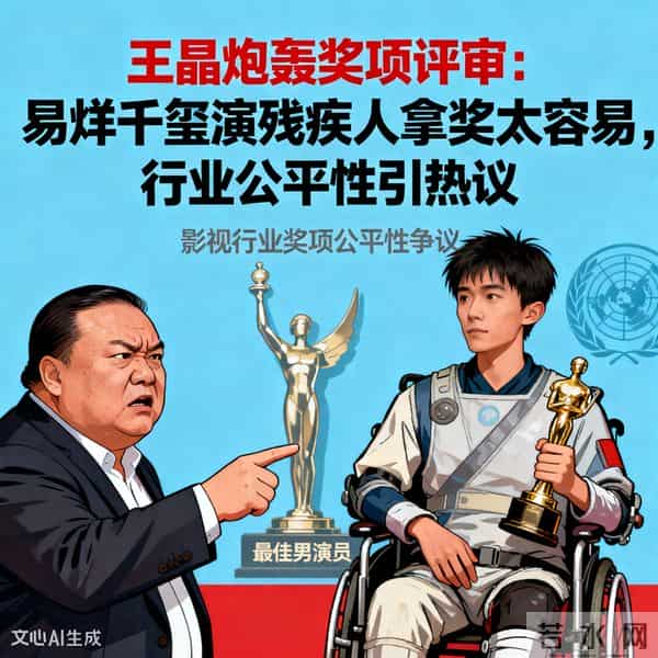 王晶炮轰奖项评审:易烊千玺演残疾人拿奖太容易行业公平性引热议