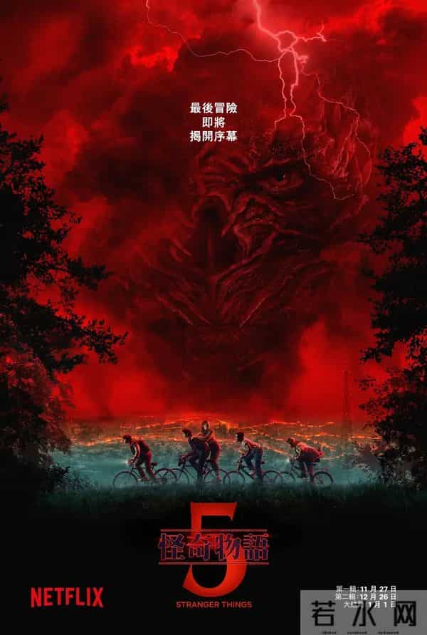 《怪奇物语》第五季现已开播 IGN评分8分、豆瓣开分9.6分