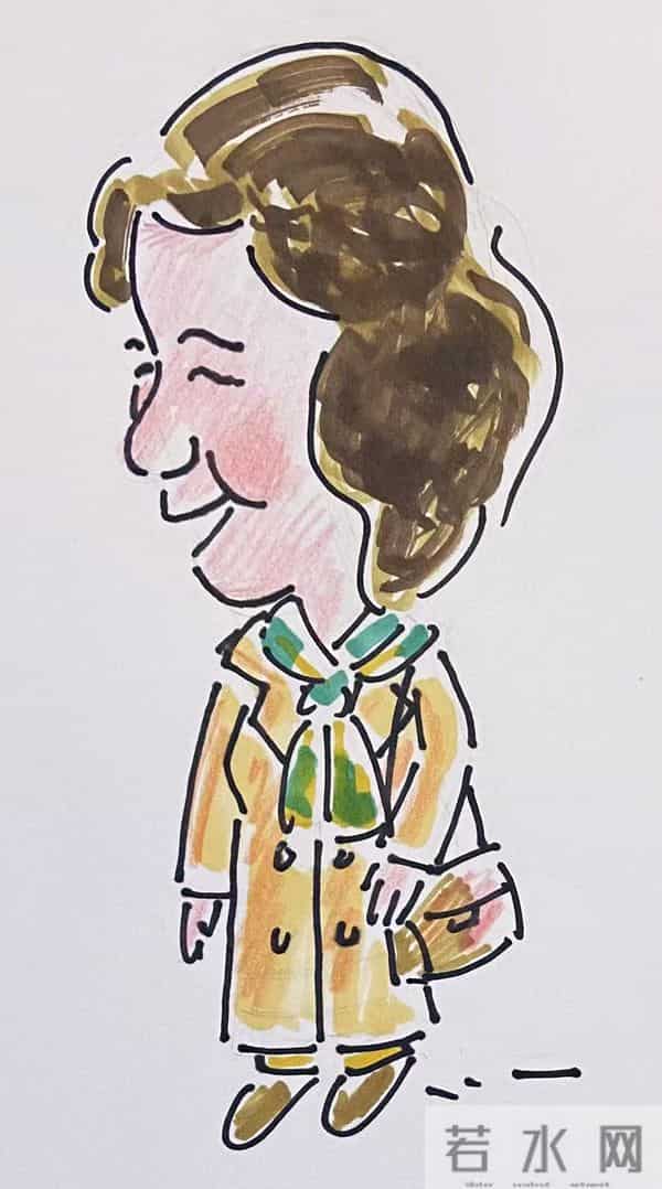 沪语电影《菜肉馄饨》主演漫像