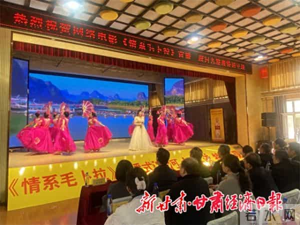 网络电影《情系毛卜拉》首播仪式在平川区举行