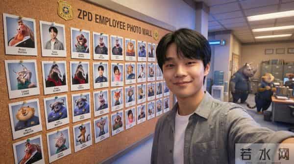 看《疯狂动物城2》这样发合照火爆朋友圈，Nano Banana Pro玩法来了