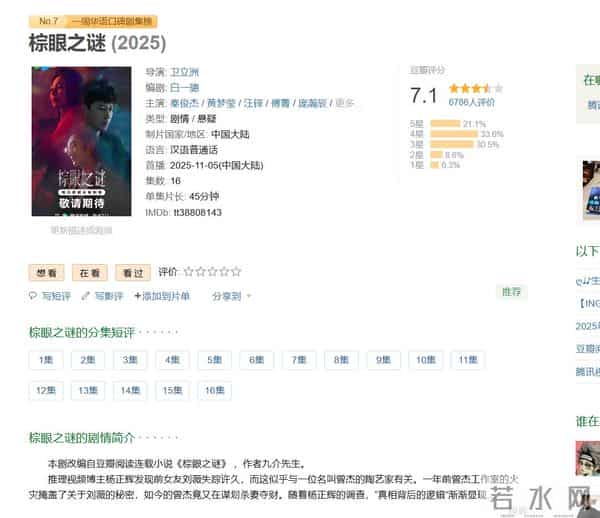 2025年看过14部经典电影,有趣的5部剧以及好看的纪录片