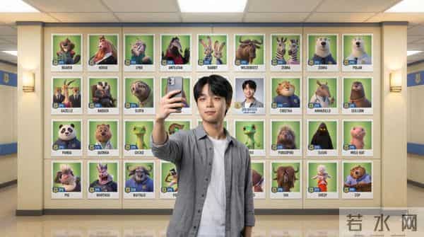 看《疯狂动物城2》这样发合照火爆朋友圈，Nano Banana Pro玩法来了