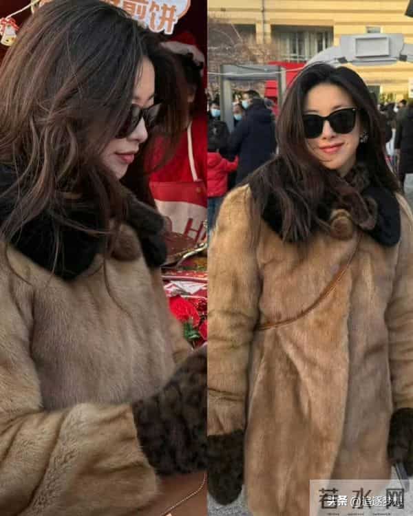 朱珠一家三口北京逛圣诞集市 朱珠挤开老公真相大白 两口子笑翻网友