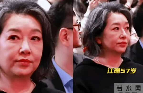57岁江珊现状曝光！脸垮嘴斜，满头白发，一代女神终是迟暮