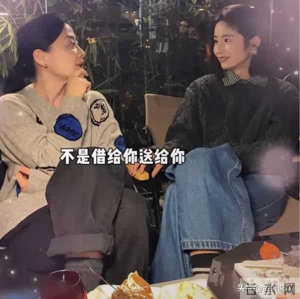 颖儿不拿自己当外人，空手去梅婷家吃饭，"顺走"3条Prada新裙子