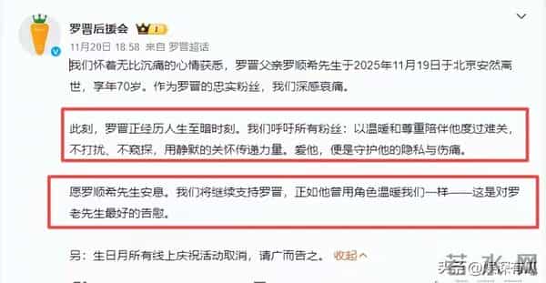 同样都是父亲离世,将杨议和罗晋放到一起,差的不是一丁半点