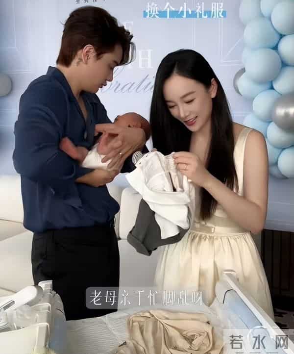 张檬和老公带儿子赏秋!8个月Dylan还在喝母乳,上围傲人气质更美