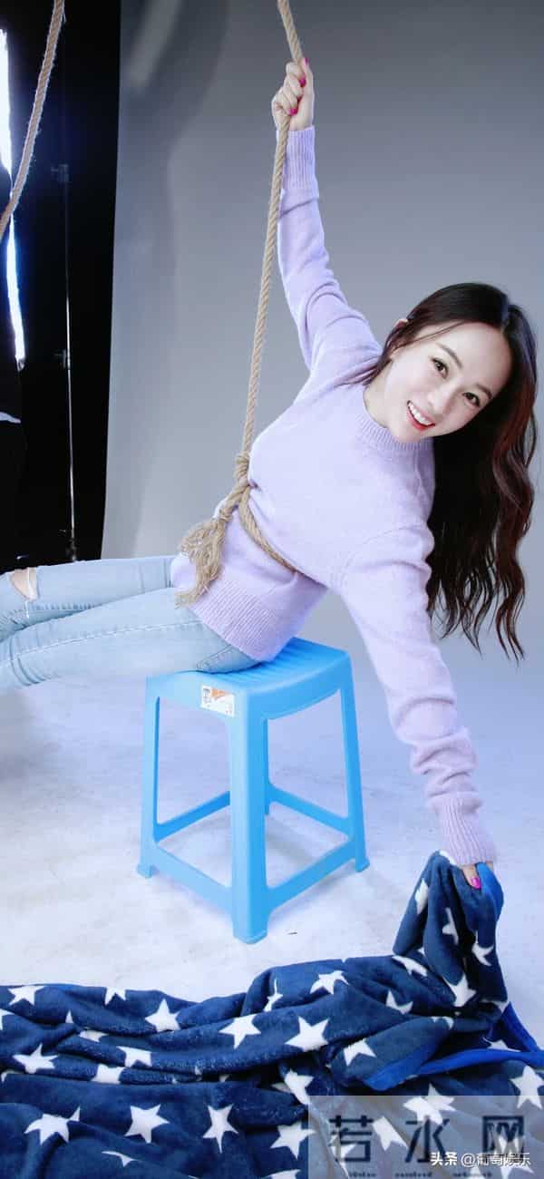 霍思燕 穿牛仔裤也太好看了