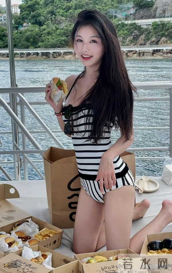 亚洲小姐港区冠军高文君：温婉典雅的脸，明艳动人的身段。