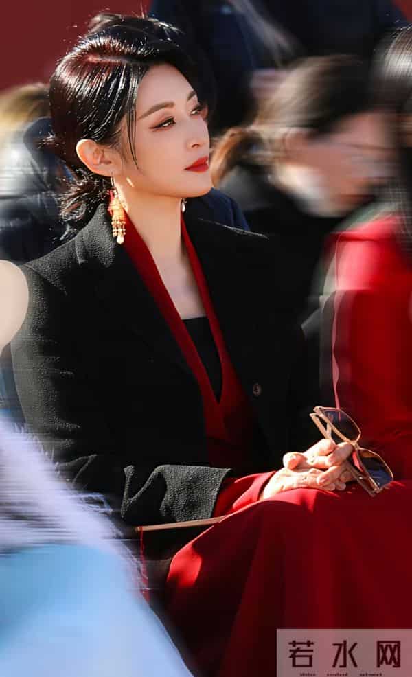 著名主持人周涛，脸型太好了，标准的东方美，简直是国色天香