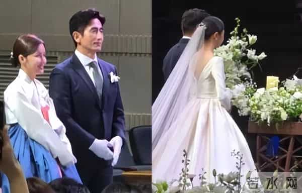 演员车仁表儿子结婚，夫妻俩满脸幸福，就是儿子的长相一般还显胖