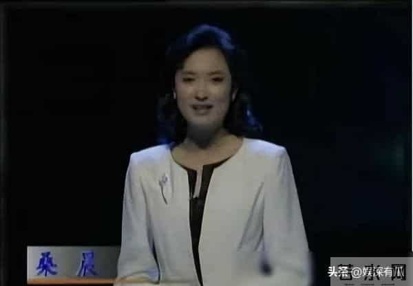 央视著名主持人桑晨，原来是这位大明星的后代，难怪长得这么好看