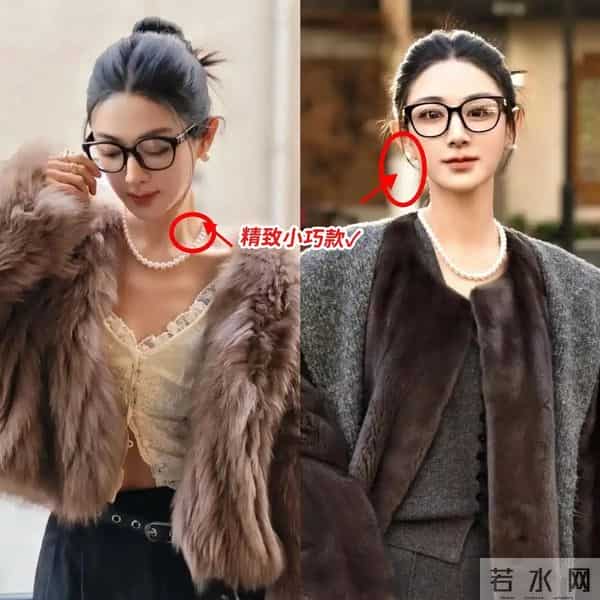 看了薇娅这样打扮，我悟了：不穿羽绒服、头发盘起、配饰洋气！