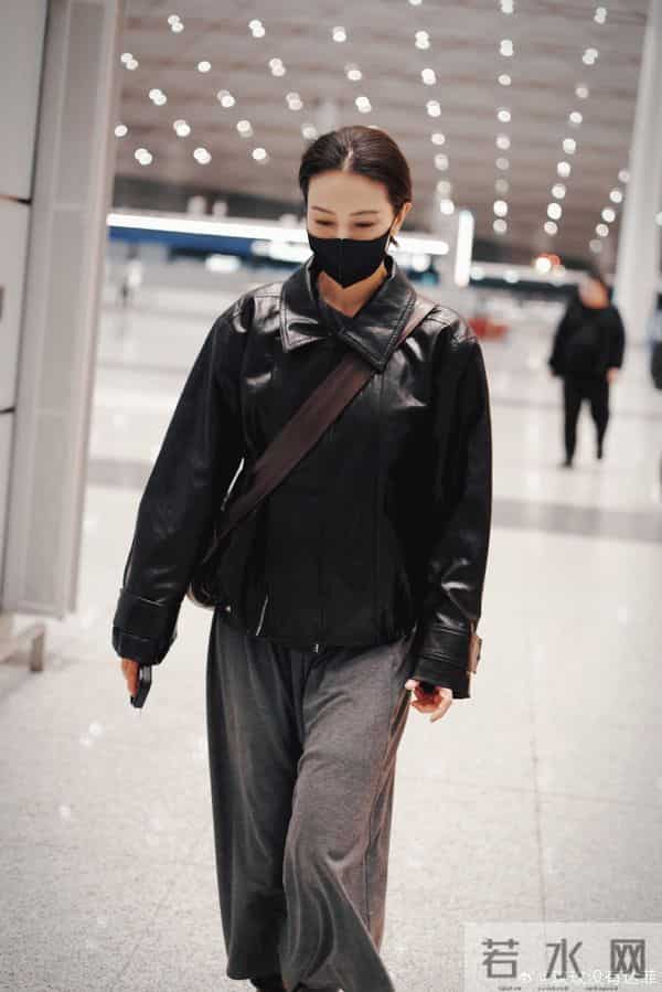 高圆圆接机美图来袭