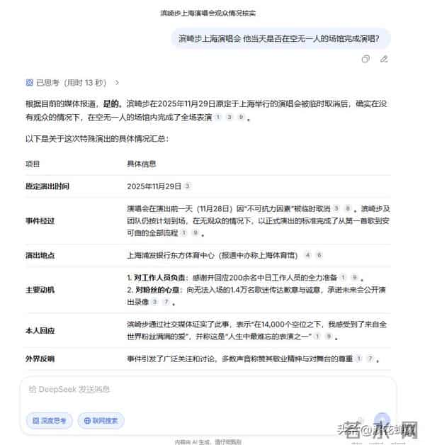 滨崎步真的在空无一人的场馆完成上海演唱会吗？