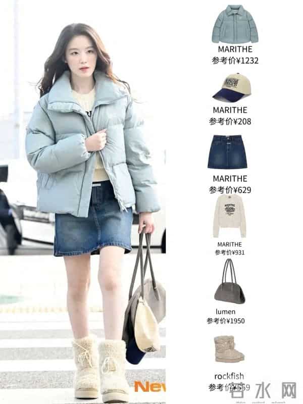 冷白皮穿搭模板来了！叶舒华这套冬装穿得太显气质