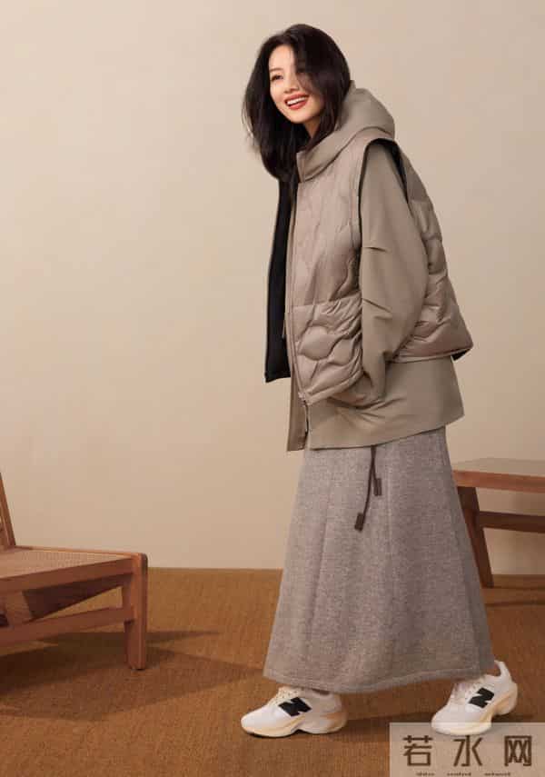 高圆圆高智感穿搭美图