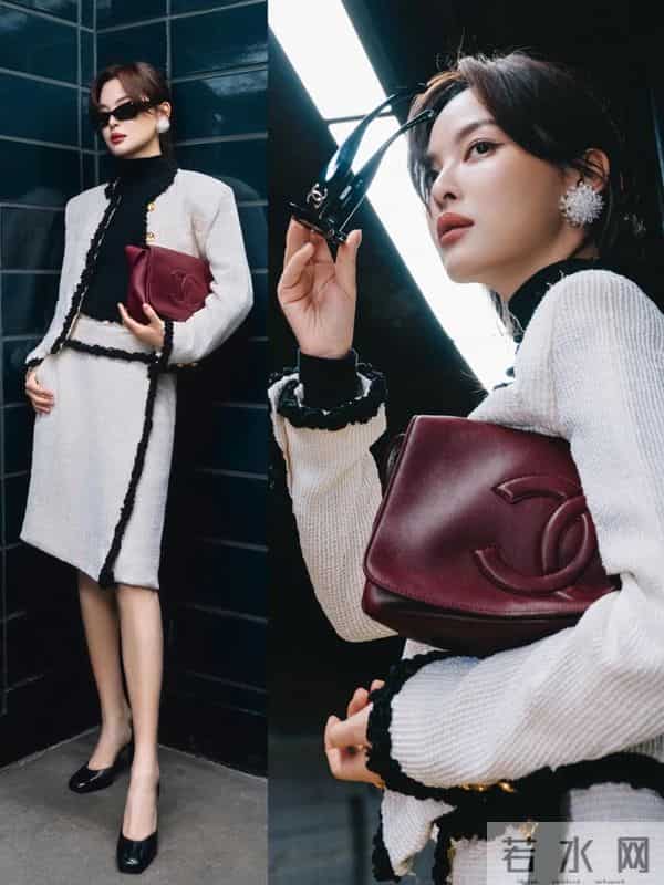 香奈儿大秀，辛芷蕾、王一博在地铁站挨着坐，影后姐和巨星弟来了