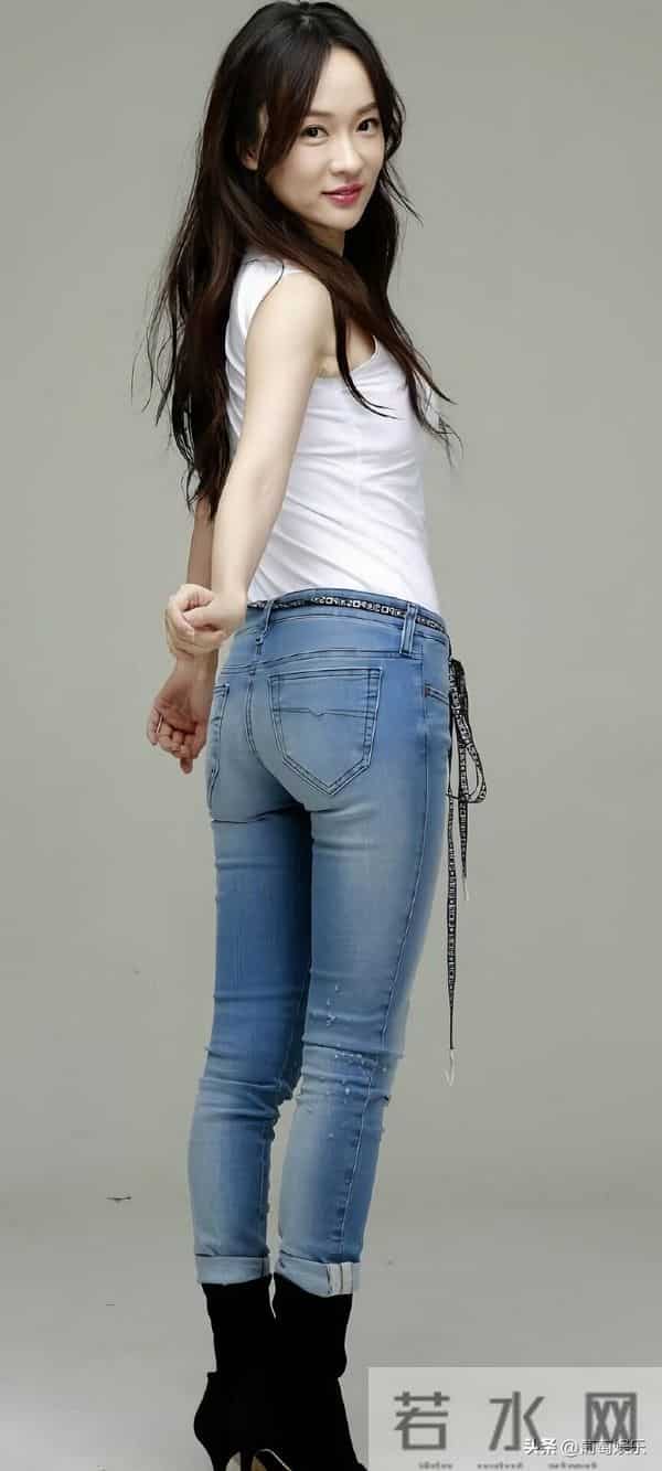 霍思燕 穿牛仔裤也太好看了