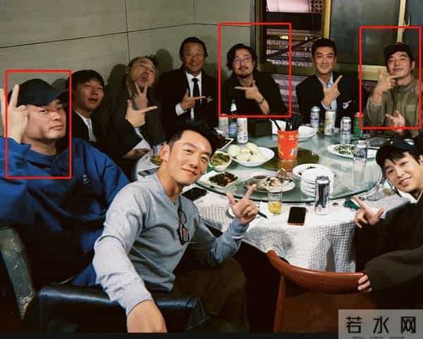 郑恺晒上戏约饭大合影，一桌都是老戏骨，小贤关谷展博又同框了！