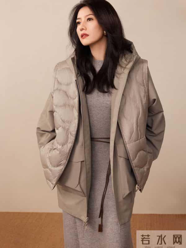 高圆圆高智感穿搭美图