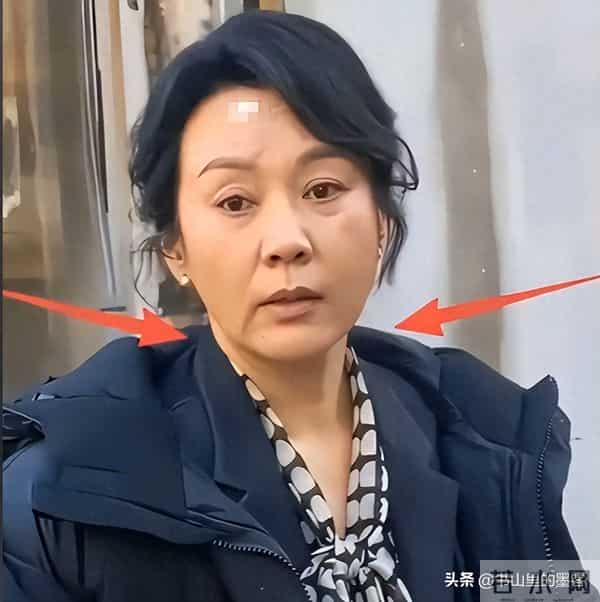 54岁闫妮变样：脸油腻嘴歪斜，身材发福像大妈，一代女神认不出了