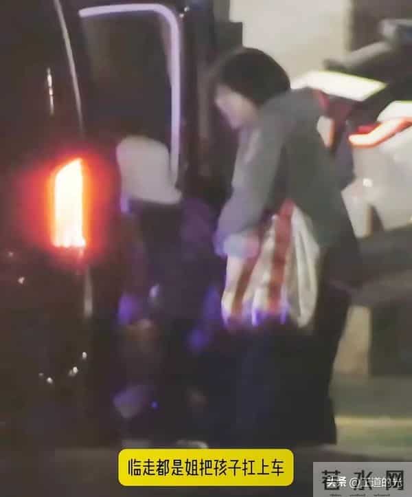 刘诗诗被6岁儿子牵手跑险些摔倒 步步不回家撒泼打滚 妈妈硬拖上车
