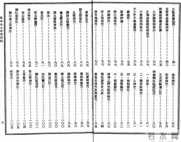 《太上老君符诀》