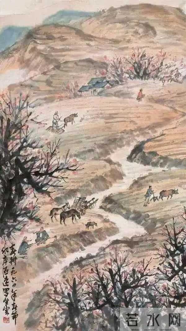 一代宗师赵望云,果真是站在云端让人仰望的巨匠!