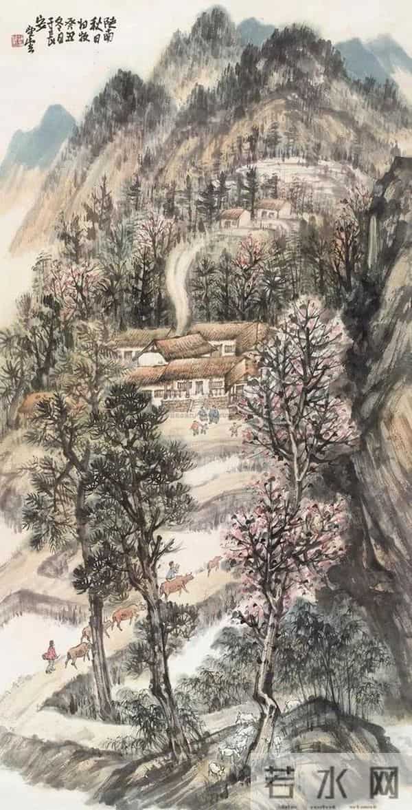 一代宗师赵望云,果真是站在云端让人仰望的巨匠!