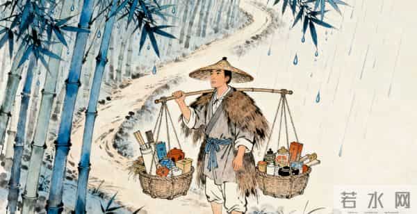 民间故事:货郎夜宿美妇家,见美妇俊俏眼放光,美妇:公子请自重