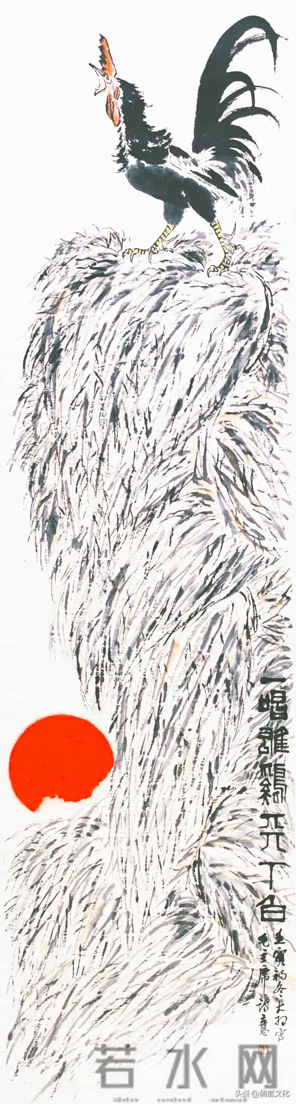 “画鸡大师”——陈大羽先生国画精品高清全图赏析
