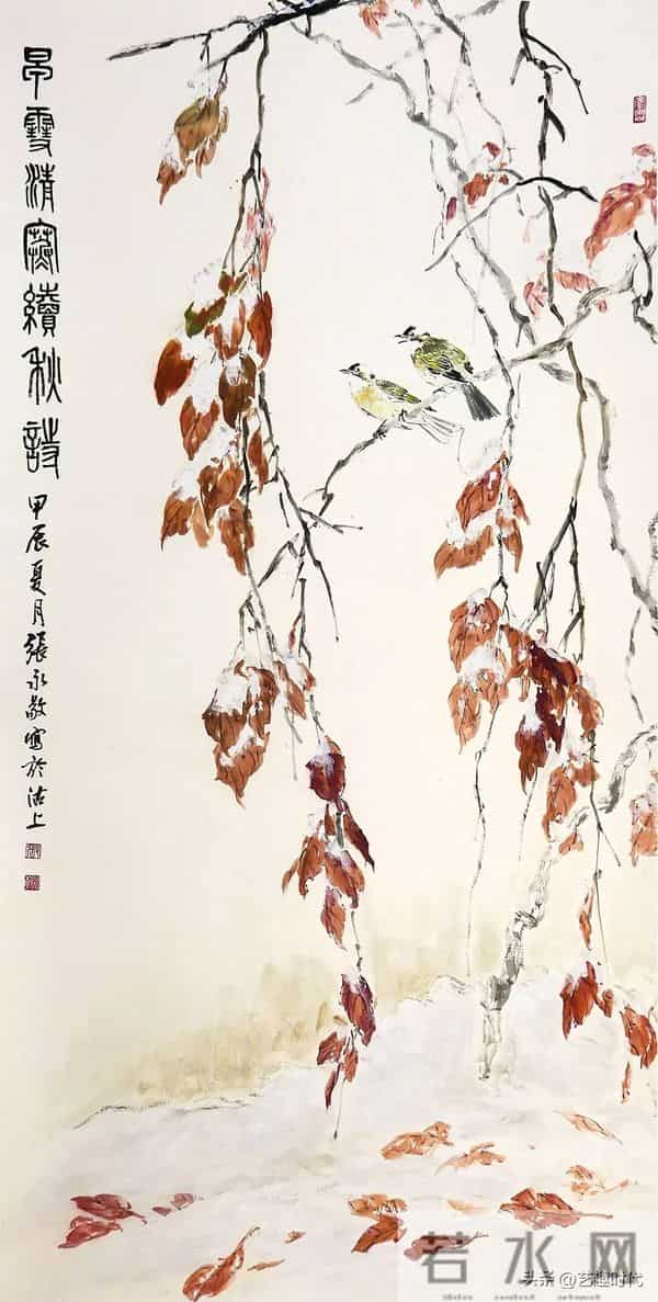 作品欣赏 - 墨语流觞——天津湖社美术家作品巡回展三亚站(二)