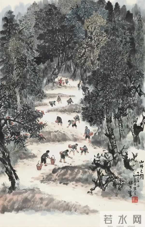 一代宗师赵望云,果真是站在云端让人仰望的巨匠!