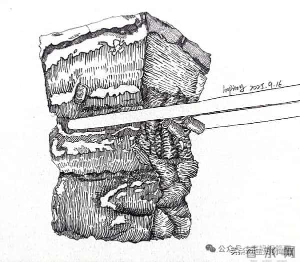 2025年钢笔画作品集，坚持就有收获