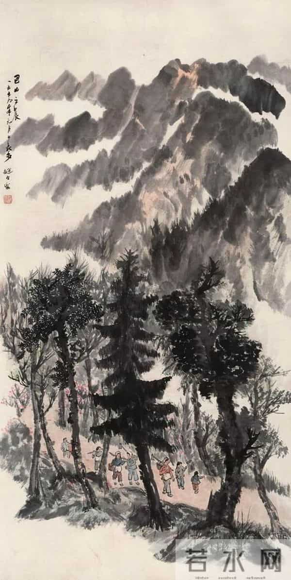 一代宗师赵望云,果真是站在云端让人仰望的巨匠!