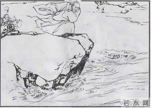 首届连环画二等奖《屈原》，神童画家刘旦宅23岁创作 白描入木三分