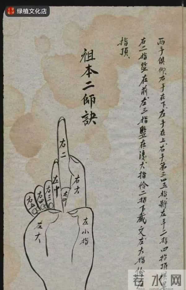 《师授医秘法诀》