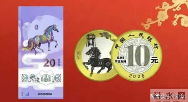 马年生肖纪念币即将开启预约，每人限量20枚，不要忘记预约了