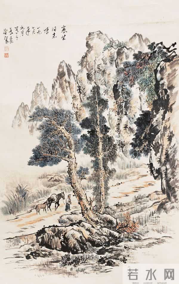 一代宗师赵望云,果真是站在云端让人仰望的巨匠!