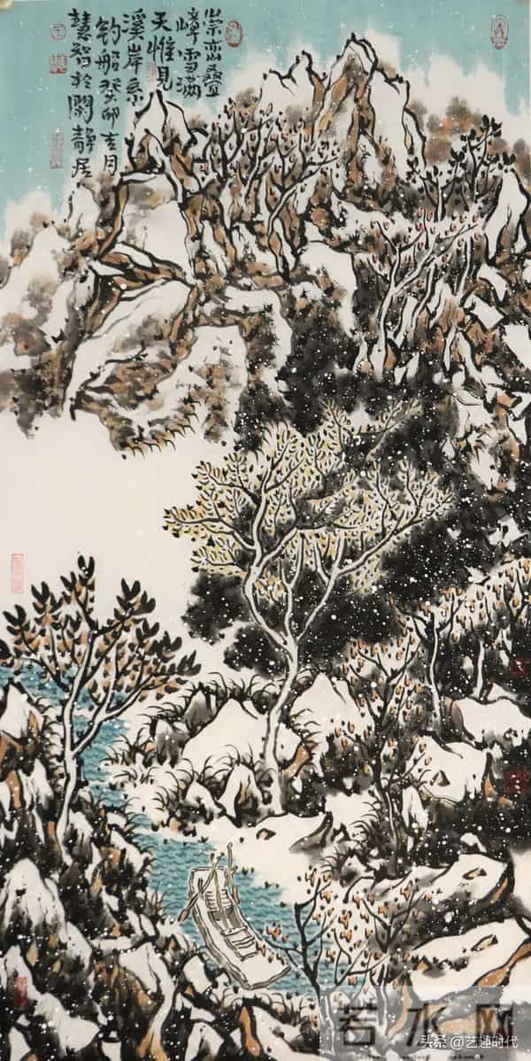 作品欣赏 - 墨语流觞——天津湖社美术家作品巡回展三亚站(二)