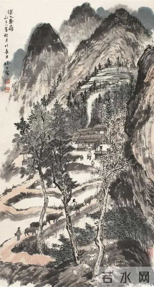 一代宗师赵望云,果真是站在云端让人仰望的巨匠!