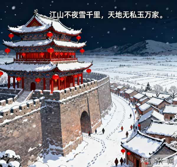 大雪诗吟23首:凄凄岁暮风,翳翳经日雪。倾耳无希声,在目皓已洁