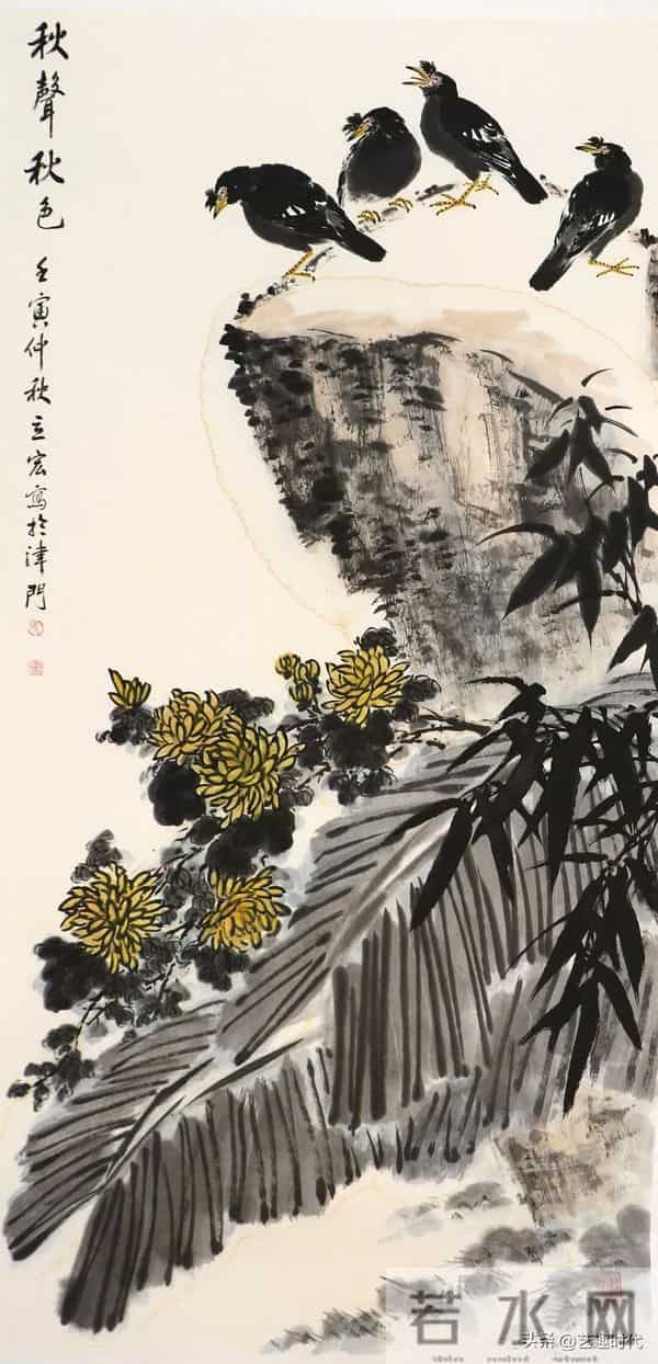 作品欣赏 - 墨语流觞——天津湖社美术家作品巡回展三亚站(二)