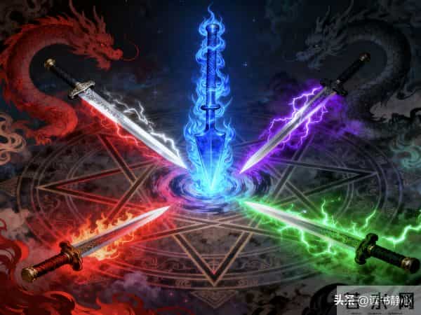 盘古两大伴生神器!开天神斧碎成三宝,辟地凿为何能成第一杀器?